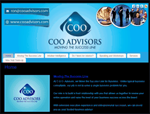 Tablet Screenshot of cooadvisors.com